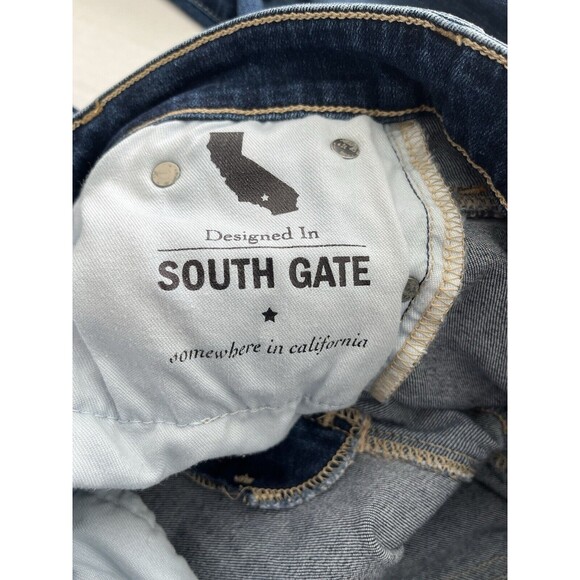 AG Adriano Goldschmied Farrah Skinny Distressed High Rise Split Hem Jeans 28R - Picture 7 of 13